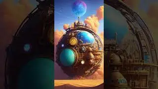 Aftermath of a sandstorm - #Ai #wombodream #capcut #Aiart #aiartist #aiartwork #aicommunity #planet