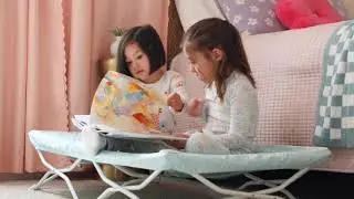 Slumber Party with My Cot Quilted Portable Toddler Beds