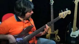 Babooshka by Kate Bush bassline by Rino Conteduca with fretless bass