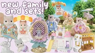 New Sylvanian Families! ☁️🌸 Flying squirrel family, Easter display and Calico Critters exclusives?!