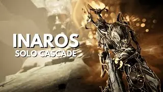 [WARFRAME] INAROS (MODLESS) Solo Cascade Lvl Cap | Coda Bassocyst x Arcane Escapist