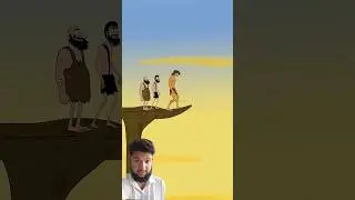 caveman wants to be like Tarzan #caveman #animation #cartoon #shorts