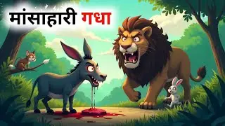 मांसाहारी गधा | Hindi Kahaniya | Hindi Moral stories | Hindi kahani |stories in hindi |