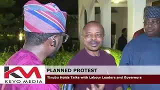 Tinubu Holds Talks with Labour Leaders and Governors Amid Planned Protest
