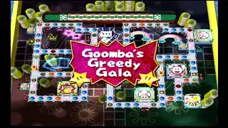 Mario Party 4 Party Mode Board #1 In Goomba's Greedy Gala