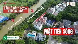 B&aacute;n Đất Biệt Thự Gia H&ograve;a Art Village | Mặt Tiền Trịnh C&ocirc;ng Sơn | View C&ocirc;ng Vi&ecirc;n Ven S&ocirc;ng