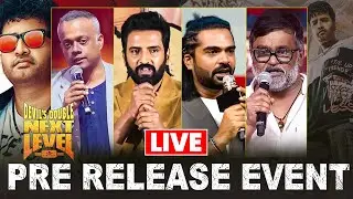 🔴LIVE: DD Next Level Pre Release Event | SilambarasanTR | Santhanam | Selvaraghavan | Gautham Menon