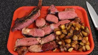Tomahawk Ribeye On The 22.5&rdquo; Weber Performer Premium