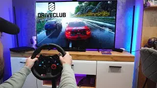 DRIVECLUB | PS4 Slim With Logitech G29 | POV Gameplay Test, Impression |