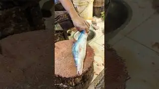 Incredible Ayer Fish Cutting Skills Live In Fish Market || #shorts #fish