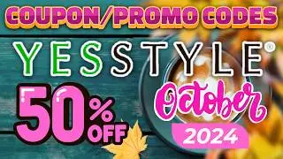 🛍️ Best YesStyle Discounts for 2024! Save Up to 50% on K-Beauty! 🎟️ YESSTYLE COUPONS OCTOBER 2024 🍁
