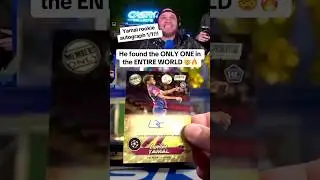 THE ONLY ONE IN THE WORLD! 🌎😳 Lamine Yamal 1/1 Superfractor rookie autograph!!