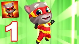 Talking Tom Hero Dash - Run Game - Gameplay Walkthrough Part 1 - Intro (Android Games)