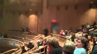 VGL at Strathmore music center view from my seat