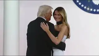 Donald and Melania Trump's romantic first dance at the 2025 Inauguration Commander in Chief Ball! 💃🕺