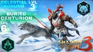 Level 3 Celestial Konung Can Defeat Voids Buried Centurion•Best Strategy | SHADOW FIGHT 3 BOSS FIGHT