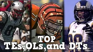 Madden 16: Top 5 Rated- TEs, OLs, and DTs