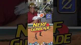 Я собрал кастомный контроллер Nerf Gunblade для FFXIV.
