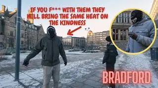 BRADFORD: STRANGER DANGER THEY GOT TRAPPED AND MAN THROWS INVISIBLE PUNCHES