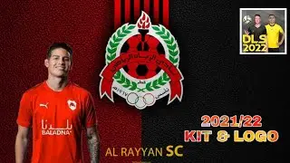 Al rayyan SC kit & Logo 2021/ 2022. DLS2022