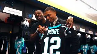 D.J. Moore arrives in Charlotte