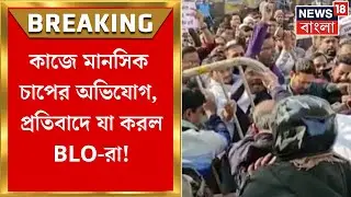 West Bengal SIR News | SIR-এর কাজে মানসিক চাপের অভিযোগে BLO-দের বিক্ষোভ ভাঙড়ে | Bangla News