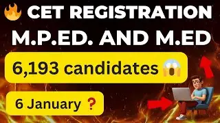 CET Registration Process Begins | Postgraduate CET 2026 Admissions | CET Registration | CET 2026
