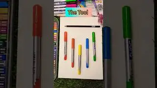 Beautiful Sunset scenery drawing 🌅 #shorts #drawing #art #sunset #youtubeshorts #viralvideo #viral