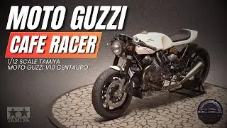 Tamiya Moto Guzzi Cafe Racer | Custom 1/12 V10 Centauro Build