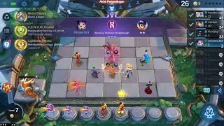 COUNTER ATTACK - DINDING DEFENSE GUARDIAN FULL BOBOL!! MAGIC CHESS MOBILE LEGENDS BANG BANG
