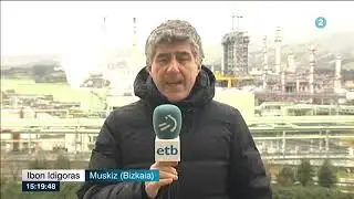 Parada t&eacute;cnica en Petronor (ETB2)