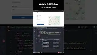 contact form with google map design using html and css