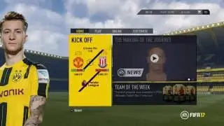 EA SPORTS FIFA 17 NEW INTERFACE and GAME MODES (Review) PS4/ XBOX ONE