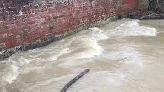 River Erewash in full flood