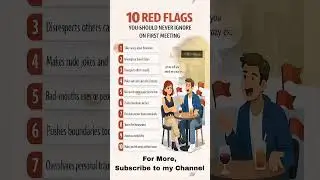10 Red Flags in First Meeting | Love Psychology | USA | Australia | Canada | Denmark | Norway | UK