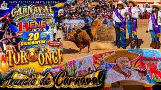 “Anuncio del Carnaval Autlán 2026: Fiesta Máxima del Jaripeo con 20 Torazos Titanes del Reparo”