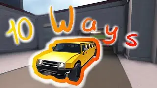 10 ways to go through a carwash | driving simulator