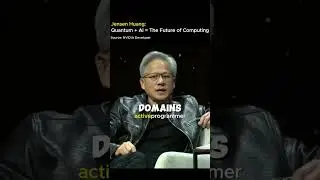 Jensen Huang:Quantum + Al = The Future of Computing#nvidia #google #openai