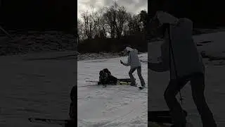 SKI FIGHT #snow #ski #shredthegnar