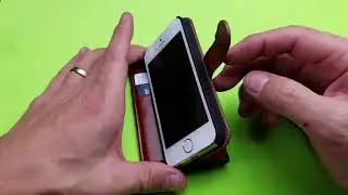 iPhone 5/5s/SE  Premium Leather Wallet Case Review OCASE