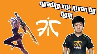 League of Legends Huni's Quadra Kill on Riven World Championship 2015