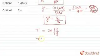 The time period of a seconds pendulum on a planet, whose mass is twice that of the