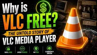 Why is VLC free? 🤯 The untold story of VLC Media Player #vlc #vlcmediaplayer