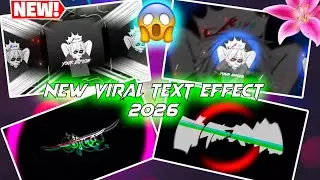 🔥||2026 New Text and Shake effect ||🤩Viral lyrics Biplob Eadit||😍 #alightmotion #viral 