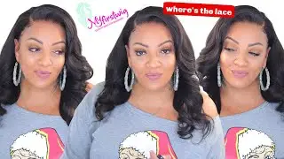 DITCH THE SALON NATURAL MELTABLE LACE FRONT WIG MAKE IT LOOK LIKE SCALP #MYFIRSTWIG