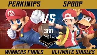 Three River Rumble #39 Winners Finals - Perkinips (Mario) vs. spoop (PKMN Trainer/Diddy Kong) - SSBU