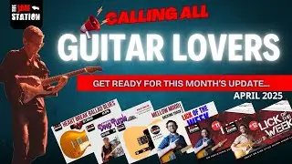 Jam Station Update - New backing tracks and guitar lessons!