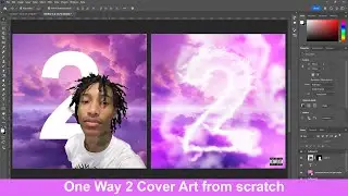 How To Make ETHEREAL CLOUD TEXT EFFECT like One Way 2 | ONE WAY 2 COVER ART REMAKE BY AUTUMN