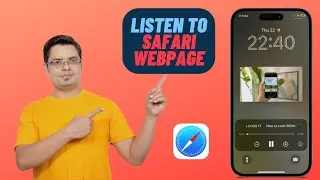 How to Listen to Safari Webpage in iOS 17 on iPhone and iPad
