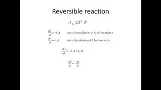 Reversible reaction